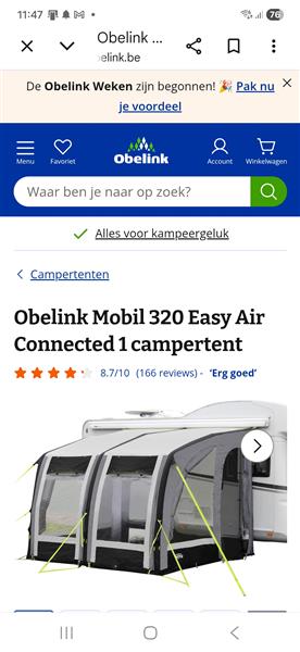 Grote foto voortent camper caravans en kamperen voortenten en luifels