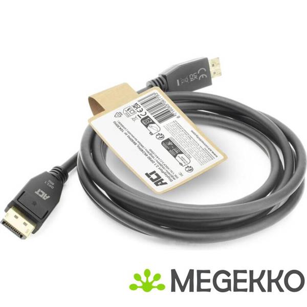 Grote foto act 1 meter 4k 240hz. 8k 60hz of 10k 30hz displayport 2.1 kabel. dp80 uhbr20 computers en software overige computers en software