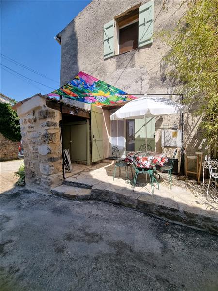 Grote foto provence huis in rustig gehucht vakantie frankrijk