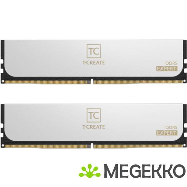 Grote foto team group ddr5 t create expert 2x16gb 6000 white computers en software overige computers en software