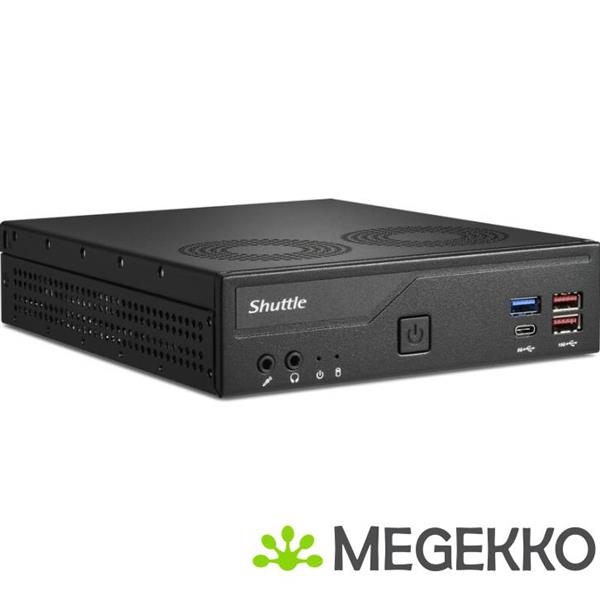 Grote foto shuttle slim pc dh770 s1700 2x hdmi 2x dp 2x 2.5g lan 2x com 8x usb 1x 2.5 2x m.2 24 7 p computers en software overige computers en software