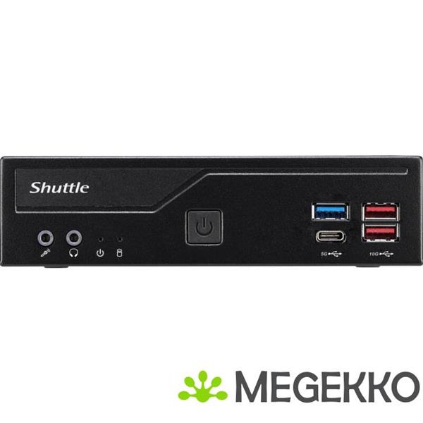 Grote foto shuttle slim pc dh770 s1700 2x hdmi 2x dp 2x 2.5g lan 2x com 8x usb 1x 2.5 2x m.2 24 7 p computers en software overige computers en software