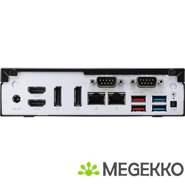 Grote foto shuttle slim pc dh770 s1700 2x hdmi 2x dp 2x 2.5g lan 2x com 8x usb 1x 2.5 2x m.2 24 7 p computers en software overige computers en software