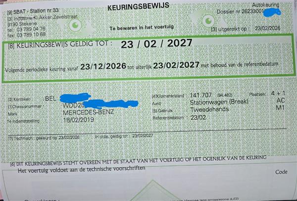 Grote foto mercedes benz c 200d estate automaat 2019 auto mercedes