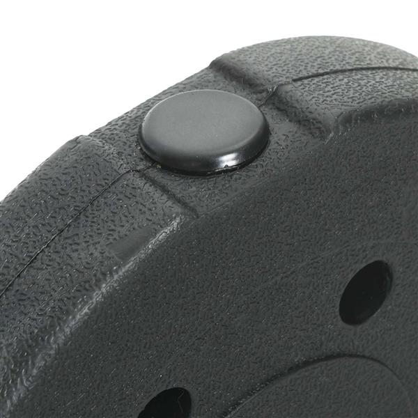Grote foto vidaxl gewicht platen 4 pcs 10 kg zwart cement en ijzeren zand sport en fitness fitness