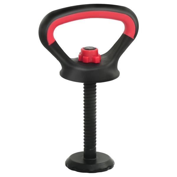 Grote foto vidaxl 4 in 1 dumbbell barbell kettlebell set 30 kg zwart en rood sport en fitness fitness