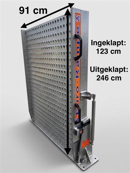 Grote foto oprijplaat euro rampe amf bruns 240cm x 90cm auto diversen gereedschap