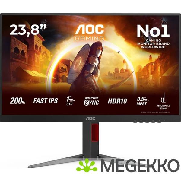 Grote foto aoc 24g4ha 24 full hd 200hz ips gaming monitor computers en software overige computers en software