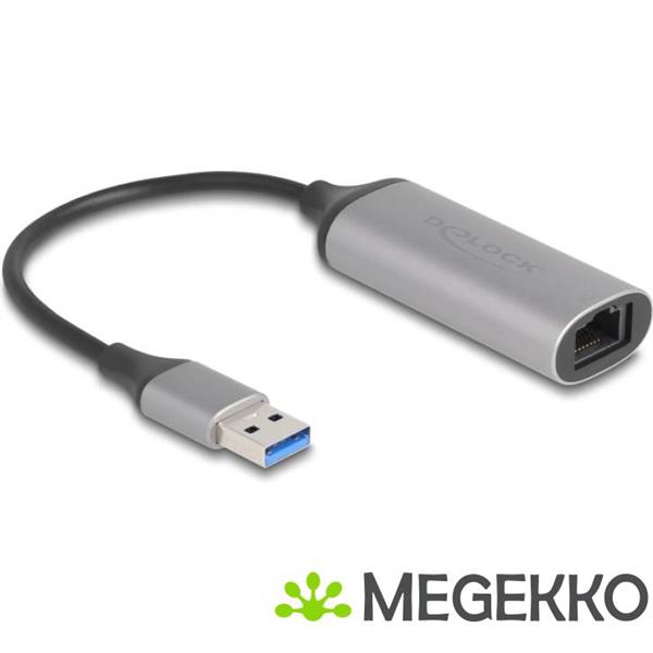 Grote foto delock 81571 tussenstuk voor kabels usb type a rj 45 antraciet computers en software netwerkkaarten routers en switches