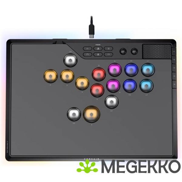 Grote foto corsair novablade pro draadloze hall effect fight controller zwart computers en software overige computers en software