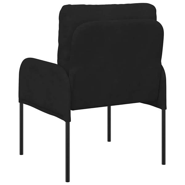 Grote foto vidaxl banken met kussen 55cm zwart multiplex huis en inrichting bankstellen