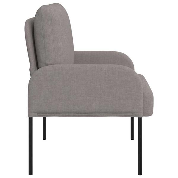 Grote foto vidaxl banken met kussen 55cm taupe multiplex huis en inrichting bankstellen