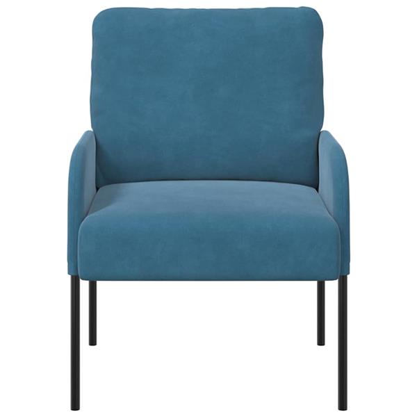 Grote foto vidaxl banken met kussen 55cm blauw multiplex huis en inrichting bankstellen