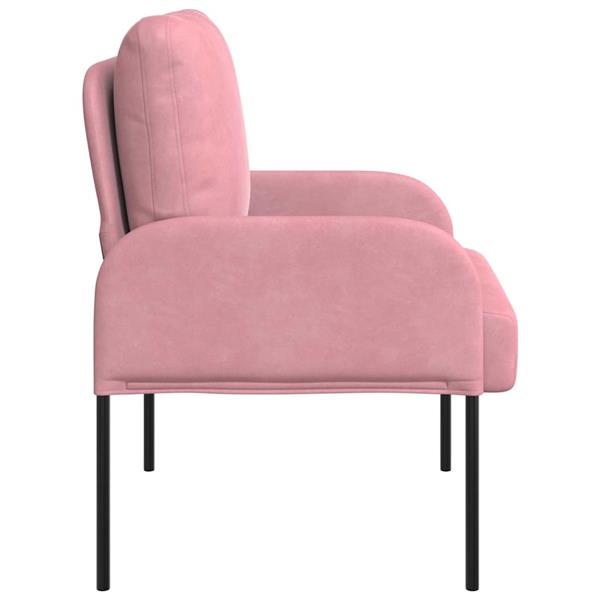 Grote foto vidaxl banken met kussen 55cm roze multiplex huis en inrichting bankstellen