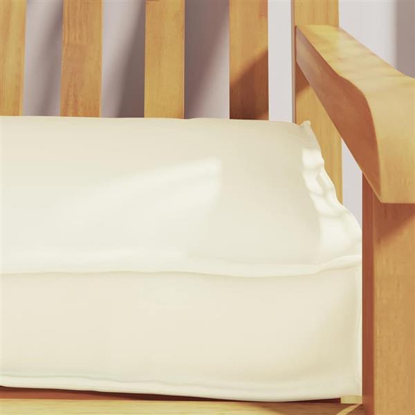 Grote foto vidaxl palet kussen cr me 180 x 40 x 8 cm oxford stof huis en inrichting woningdecoratie