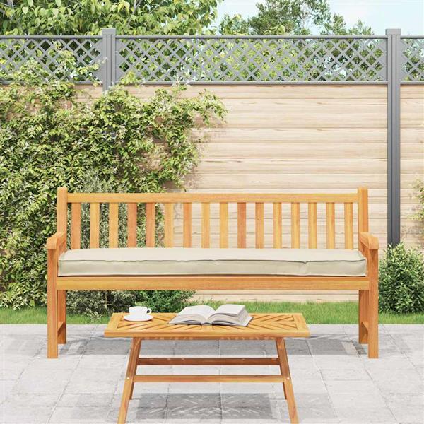 Grote foto vidaxl palet kussen cr me 180 x 40 x 8 cm oxford stof huis en inrichting woningdecoratie