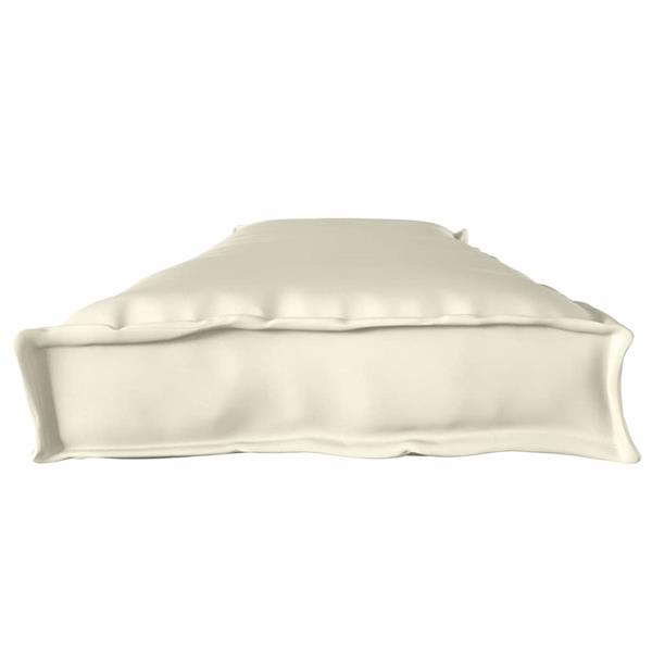 Grote foto vidaxl palet kussen cr me 180 x 40 x 8 cm oxford stof huis en inrichting woningdecoratie