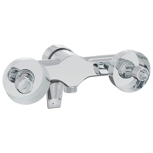 Grote foto vidaxl douchemengkraan chroom g 1 2 inch messing doe het zelf en verbouw sanitair