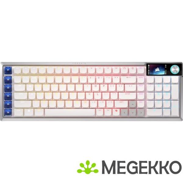 Grote foto corsair vanguard air 99 wireless opx low profile qwerty us wit computers en software toetsenborden