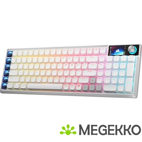 Grote foto corsair vanguard air 99 wireless opx low profile qwerty us wit computers en software toetsenborden