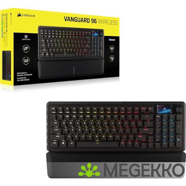Grote foto corsair vanguard 96 wireless mlx plasma qwerty us black computers en software toetsenborden