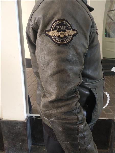 Grote foto leren jas pme american classic kleding heren jassen zomer