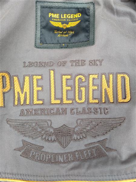 Grote foto leren jas pme american classic kleding heren jassen zomer