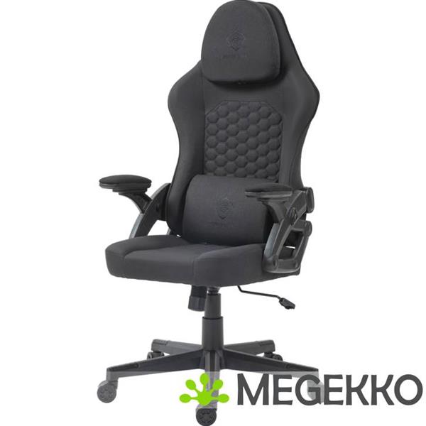 Grote foto deltaco gaming dc130 gamestoel zwart spelcomputers games overige merken