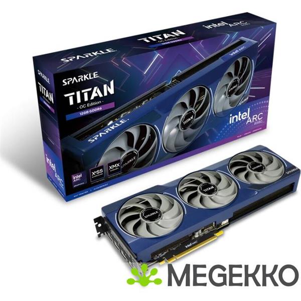 Grote foto sparkle intel arc b580 titan oc 12gb computers en software videokaarten