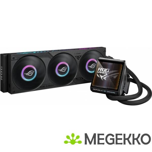 Grote foto asus rog strix lc iv 360 argb lcd zwart computers en software overige computers en software