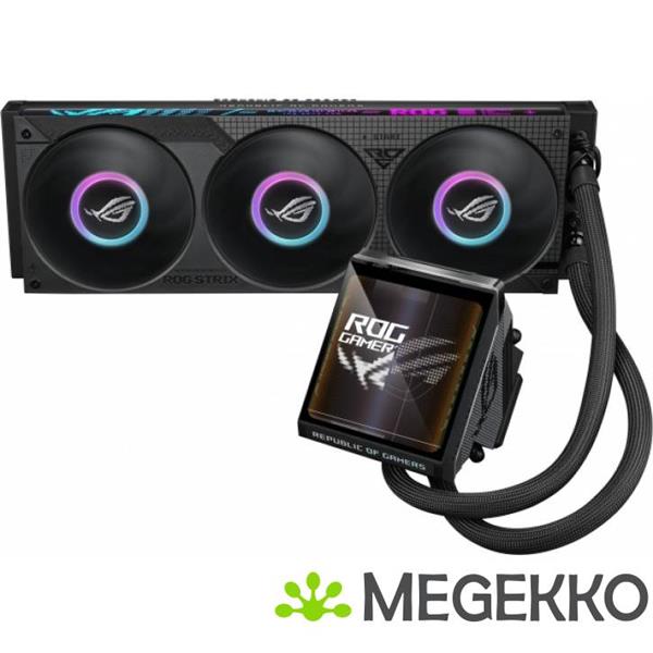 Grote foto asus rog strix lc iv 360 argb lcd zwart computers en software overige computers en software