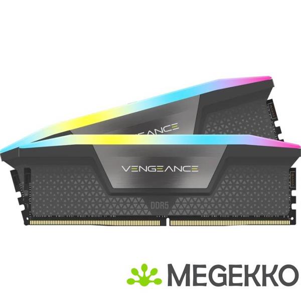 Grote foto corsair ddr5 vengeance rgb 2x32gb 5600 computers en software harde schijven