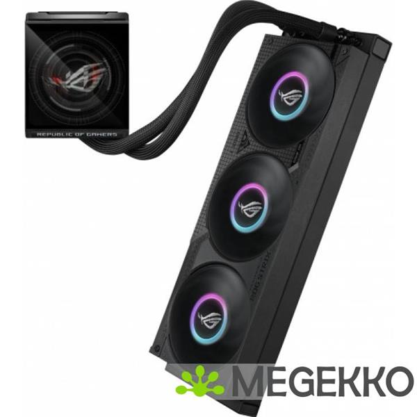 Grote foto asus rog strix lc iv 360 argb lcd zwart computers en software overige computers en software