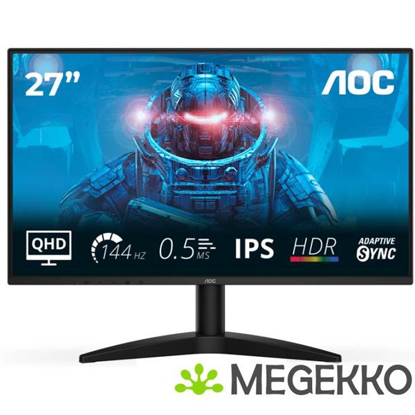 Grote foto aoc b3 q27b36x 27 qhd 144hz ips gaming monitor computers en software overige computers en software
