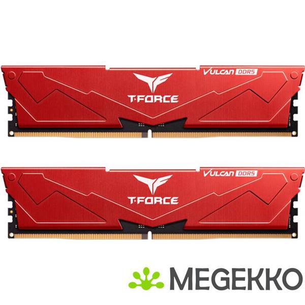 Grote foto team group ddr5 vulcan 2x16gb 6000 computers en software harde schijven