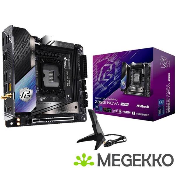 Grote foto asrock z890i nova wifi computers en software moederborden