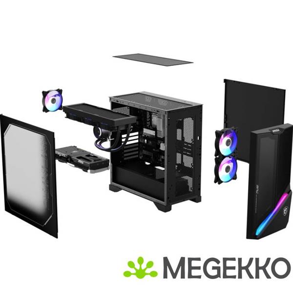 Grote foto msi mpg infinite x3 ai 2nvz9 028eu core ultra 9 rtx 5090 gaming desktop computers en software overige computers en software