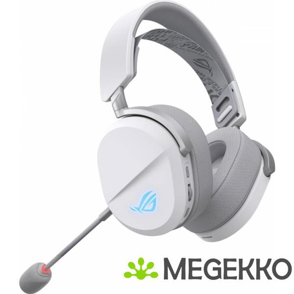 Grote foto asus rog pelta draadloze gaming headset wit audio tv en foto koptelefoons