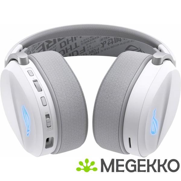 Grote foto asus rog pelta draadloze gaming headset wit audio tv en foto koptelefoons