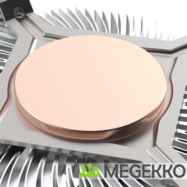 Grote foto akasa ak cc6610ep01 koelsysteem voor computers processor luchtkoeler 7 5 cm zwart zilver 1 stuk s computers en software overige computers en software