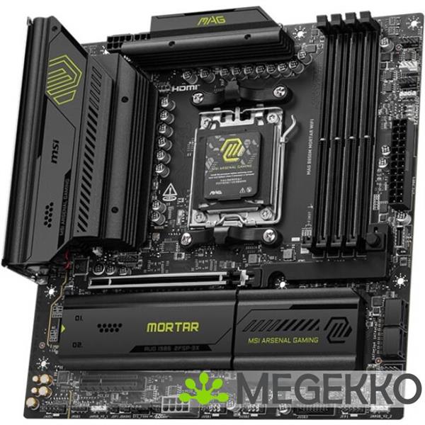 Grote foto msi mag b850m mortar wifi computers en software moederborden