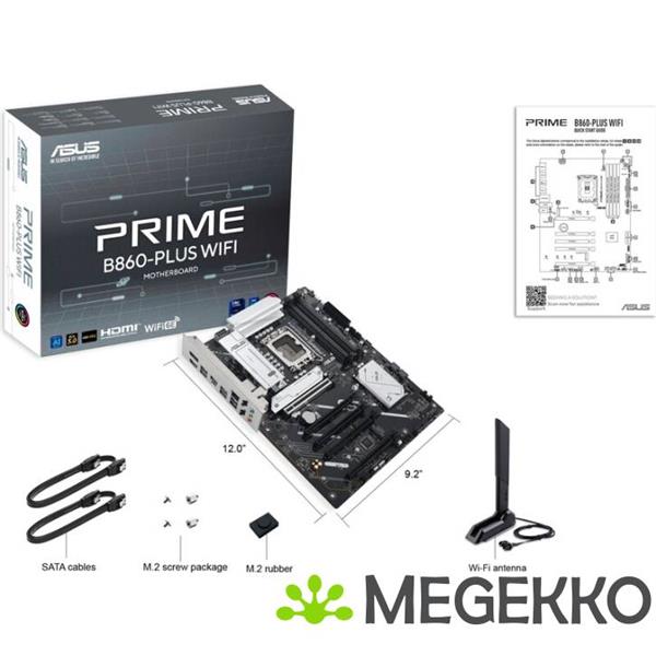 Grote foto asus prime b860 plus wifi computers en software moederborden
