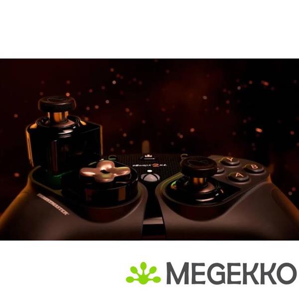 Grote foto thrustmaster eswap x2 h.e zwart usb gamepad analoog digitaal pc xbox one xbox series s xbox serie computers en software overige computers en software