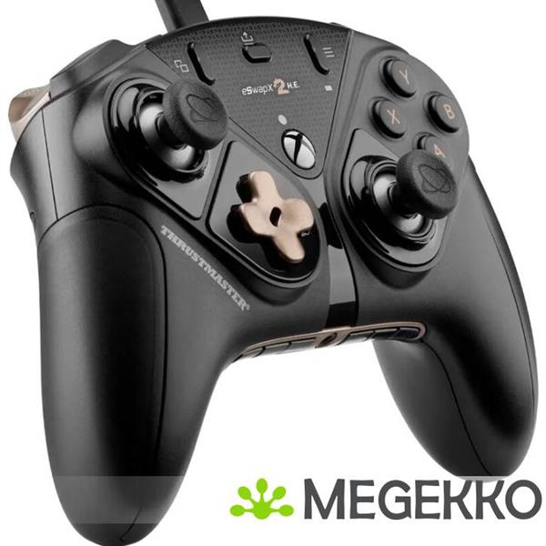Grote foto thrustmaster eswap x2 h.e zwart usb gamepad analoog digitaal pc xbox one xbox series s xbox serie computers en software overige computers en software