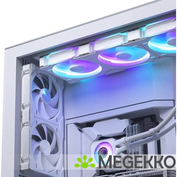 Grote foto phanteks glacier one 420d30 x3 drgb white computers en software overige computers en software