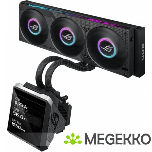 Grote foto asus rog strix slc iv 360 argb lcd zwart computers en software overige computers en software