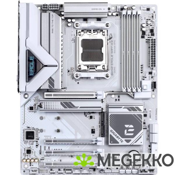 Grote foto gigabyte b850 eagle wifi7 ice computers en software moederborden