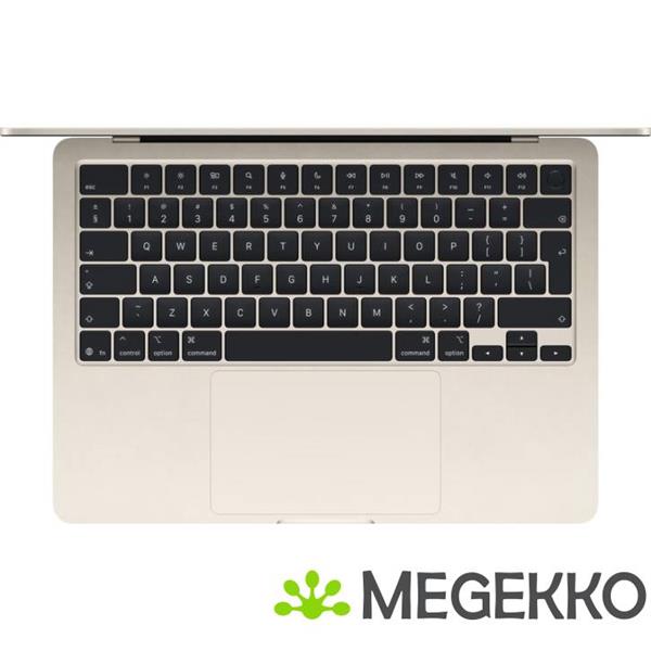 Grote foto apple macbook air 2026 13.6 m5 starlight computers en software overige computers en software