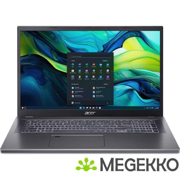 Grote foto acer aspire 17 a17 51m 56j6 17.3 core 5 120u laptop computers en software overige computers en software