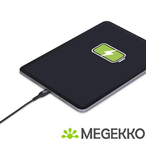 Grote foto startech.com 3m usb a naar usb c laadkabel usb a naar usb type c oplaadkabel opladen synchronise computers en software overige computers en software